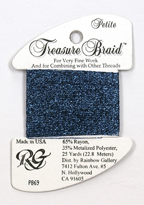 Petit Treasure Braid Rainbow Gallery - Sapphire