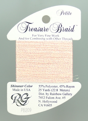 Petit Treasure Braid Rainbow Gallery - Pink Carnation