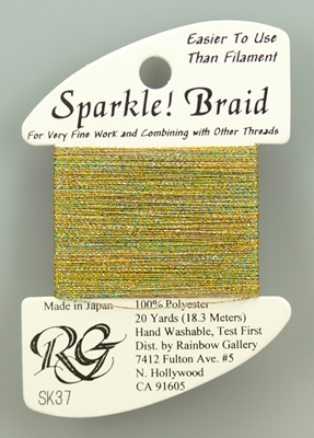 Rainbow Gallery Sparkle! Braid Confetti