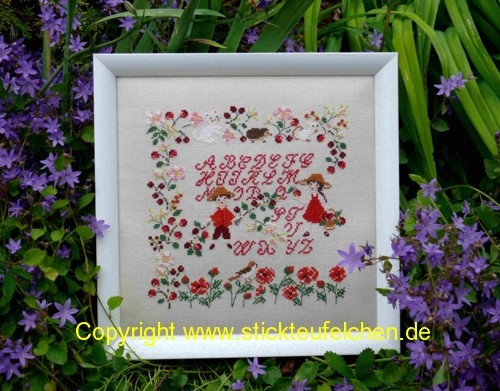Enfants aux fruits de ete - Perrette Samouiloff (Stickvorlage) Stickteufelchen exclusive