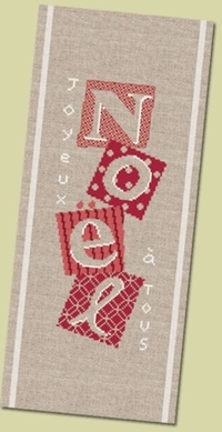 Stickvorlage Lilipoints - Patch de Noël (Ausverkauf)