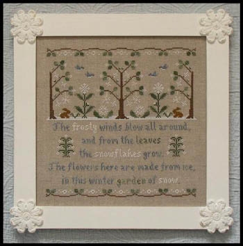Garden Of Snow - Country Cottage Needleworks (Stickvorlage)