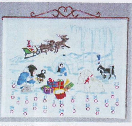Oehlenschläger Stickpackung - Adventskalender