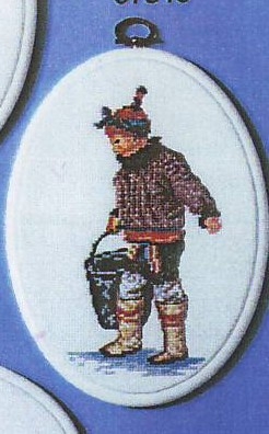 Stickpackung Oehlenschläger - Eskimokind 13x18 cm