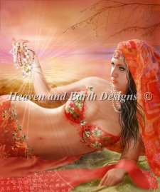 Stickvorlage Heaven and Earth - Budur (Ausverkauf)