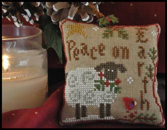 Stickvorlage Little House Needleworks - 2010 Ornament - Winter Sheep