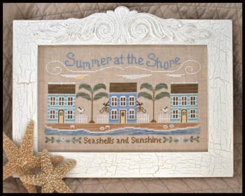 Stickvorlage Country Cottage Needleworks - Summer At The Shore