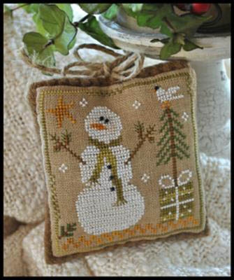 Stickvorlage Little House Needleworks - 2010 Ornament - Frosty Flakes