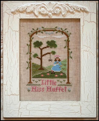 Stickvorlage Country Cottage Needleworks - Little Miss Muffet