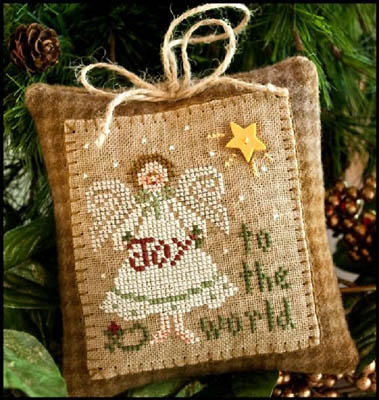 2010 Ornament Joy To The World - Little House Needleworks (Stickvorlage)