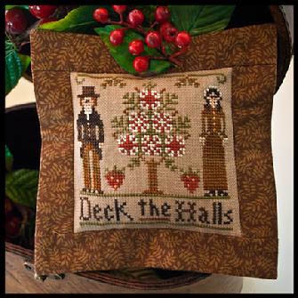 Stickvorlage Little House Needleworks - 2011 Ornament - Deck The Halls