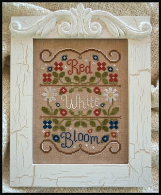 Country Cottage Needleworks - Red White and Bloom