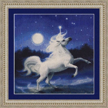 Stickvorlage Kustom Krafts - Moonlight Unicorn