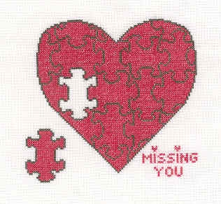 Missing you - Gisela Süskind (Stickvorlage)