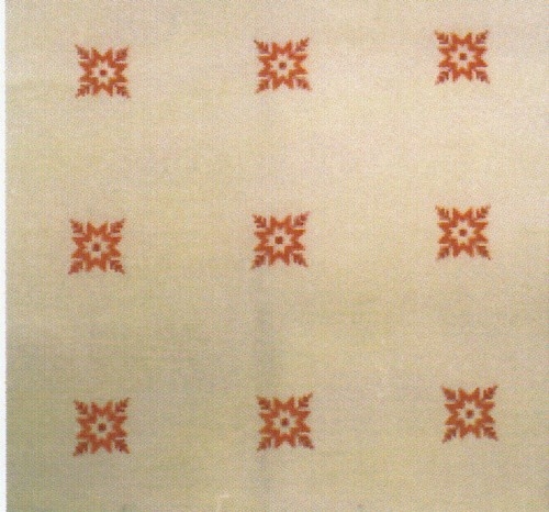 Fremme Stickpackung - Tischdecke Sterne 127x127 cm