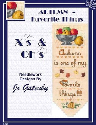 Stickvorlage Xs and Ohs - Autumn Favorite Things