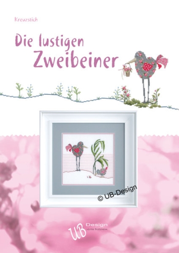 UB-Design Stickbuch - Die lustigen Zweibeiner