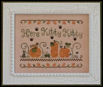 Country Cottage Needleworks - Here Kitty Kitty