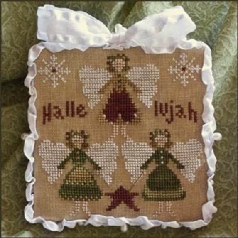 Stickvorlage Little House Needleworks - 2011 Ornament - Hallelujah