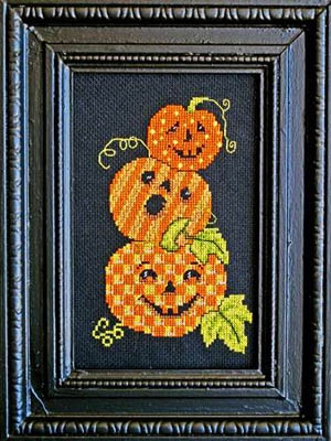 Stickvorlage Bobbie G. Designs - Triple Jack O Lanterns