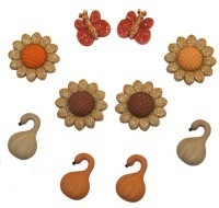 Zierknöpfe Golden Harvest - Shellys Buttons (Ausverkauf)
