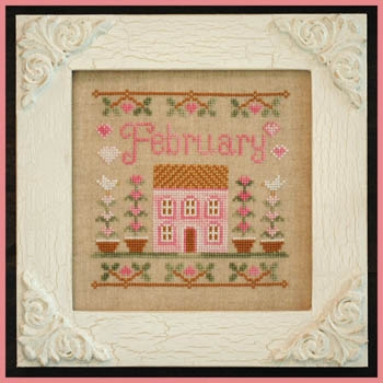 Cottage Of The Month February - Country Cottage Needleworks (Stickvorlage)