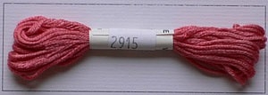 Soie dAlger Seidenstickgarn - Farbe 2915 rot extra