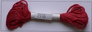 Soie dAlger Seidenstickgarn - Farbe 2916 rot extra