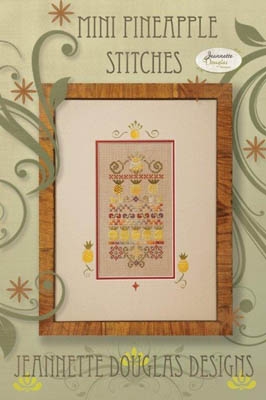 Stickvorlage Jeannette Douglas Designs - Mini Pineapple Stitches w/charm