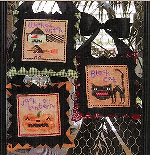 Halloween Icons - Birds Of A Feather (Stickvorlage)