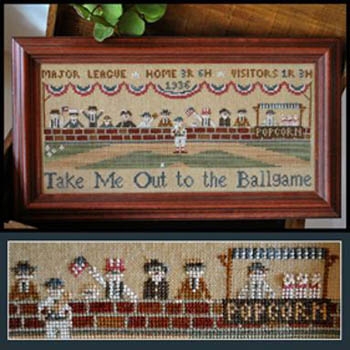 Stickvorlage Little House Needleworks - Take Me Out To The Ballgame