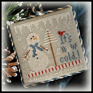 2012 Ornament Its Snow Cold - Little House Needleworks (Stickvorlage)
