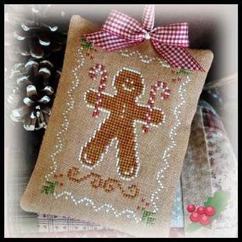 Stickvorlage Little House Needleworks - 2012 Ornament - Gingerbread Cookie