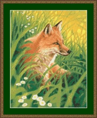 Stickvorlage Kustom Krafts - Summer Fox