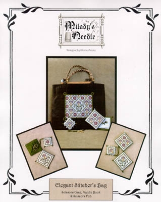 Stickvorlage Miladys Needle - Elegant Stitch Bag