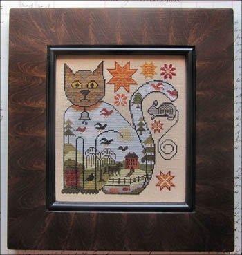 Stickvorlage Kathy Barrick - Cat And Mouse