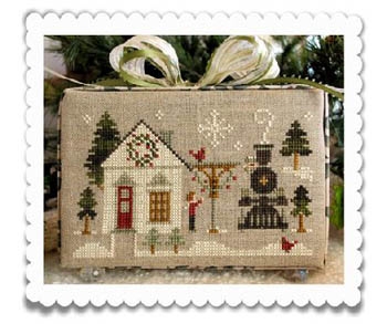 Hometown Holiday Main Street Station - Little House Needleworks (Stickvorlage)