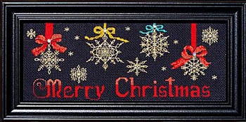 Its A Snowflake Christmas w/charms - Bobbie G. Designs (Stickvorlage)
