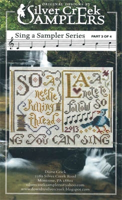 Stickvorlage Silver Creek Samplers - Sing a Sampler 3