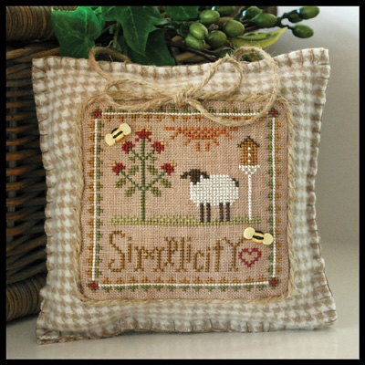 Stickvorlage Little House Needleworks - Little Sheep Virtues 6 Simplicity
