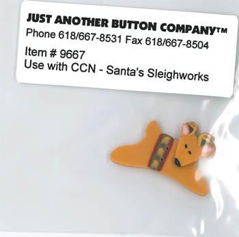 Just Another Button Company - Button Santas Village Santas Sleighworks