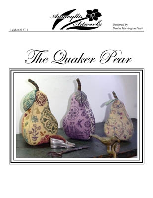 Stickvorlage Amaryllis Artworks - The Quaker Pear