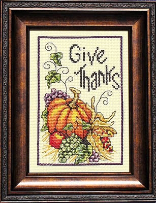 Stickvorlage Bobbie G. Designs - Thanksgiving Wish