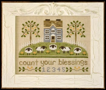 Stickvorlage Country Cottage Needleworks - Count your Blessings