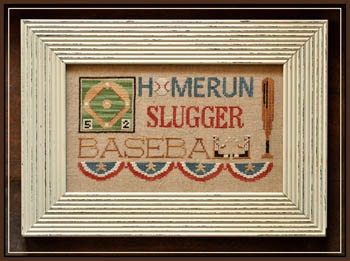 Stickvorlage Little House Needleworks - Batter Up!