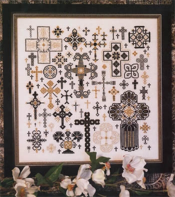 Stickvorlage Rosewood Manor Designs - Crosses Of The Kingdom