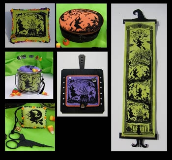 Witches Night Out - Blackberry Lane Designs (Stickvorlage)