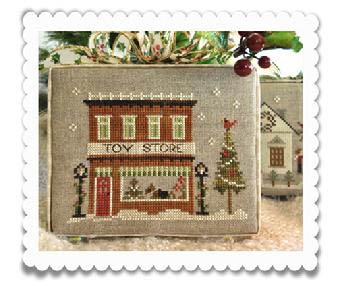 Stickvorlage Little House Needleworks - Hometown Holiday - Toy Store
