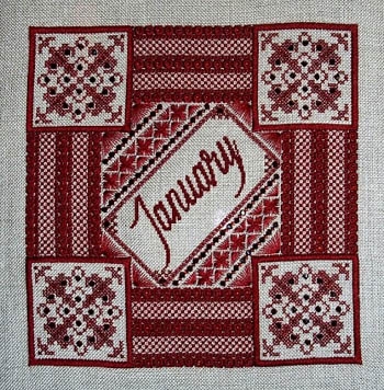 Stickvorlage Northern Expressions Needlework- Garnet