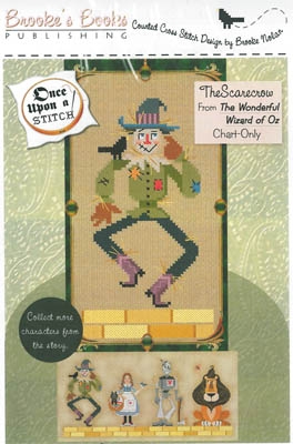 Stickvorlage Brookes Books - Wonderful Wizard Scarecrow